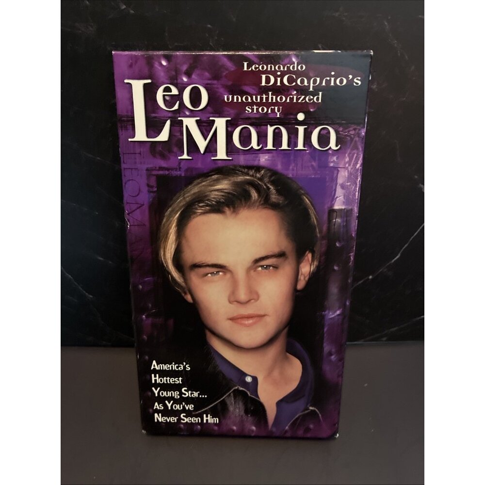 Leo Mania Leonardo DiCaprio Unauthorized Story VHS GoodTimes 1998